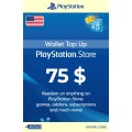 PSN Card $75 USD [US]